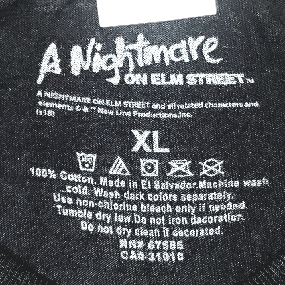 Changes Mens Nightmare On Elm Graphic T-Shirt - Picture 4 of 4